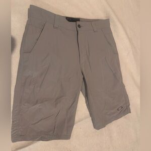 Oakley Men’s Performance Shorts - Gray - Size 32W - Lightweight